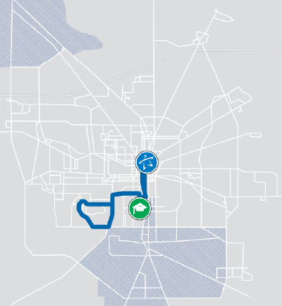 Dogwood Route Mini Map