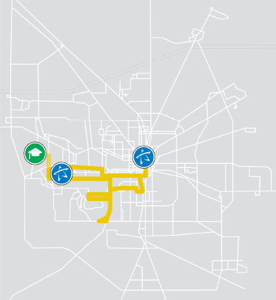 Sunday Route 3 Mini Map